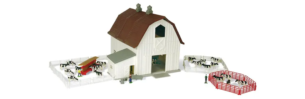 Image 1 for #ZFN12279 1:64 Dairy Barn Set