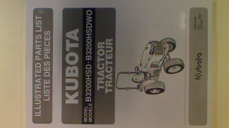 Kubota #97898-24200 B3200HSD Parts Manual