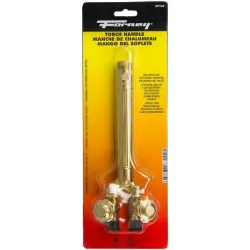 Forney #F87102 Torch Handle with Check Valves, Heavy-Duty