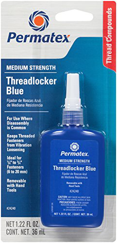 Automotive Supplies #PERM24240 Medium Strength Threadlocker - Blue