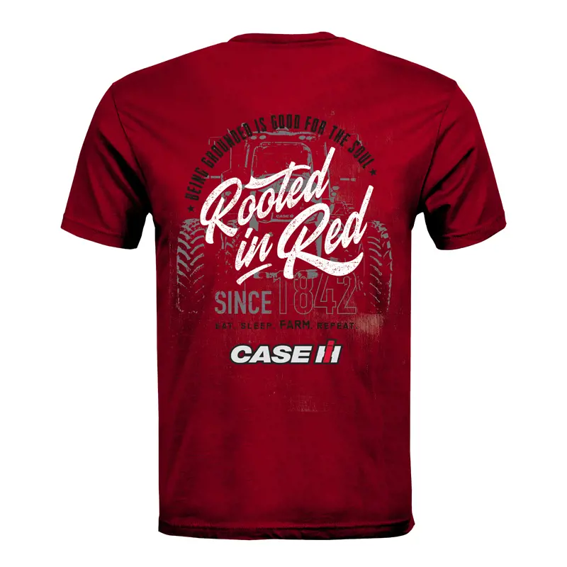 Image 2 for #IH04-4480 Case IH Rooted in Red T-Shirt