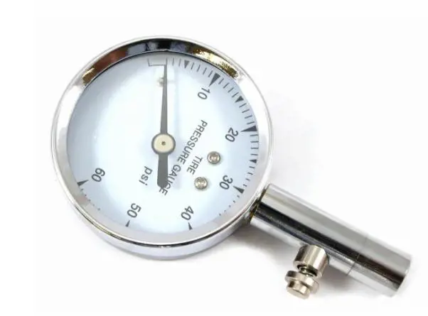 Image 1 for #F75528 Dial Tire Gauge, 10-60 PSI