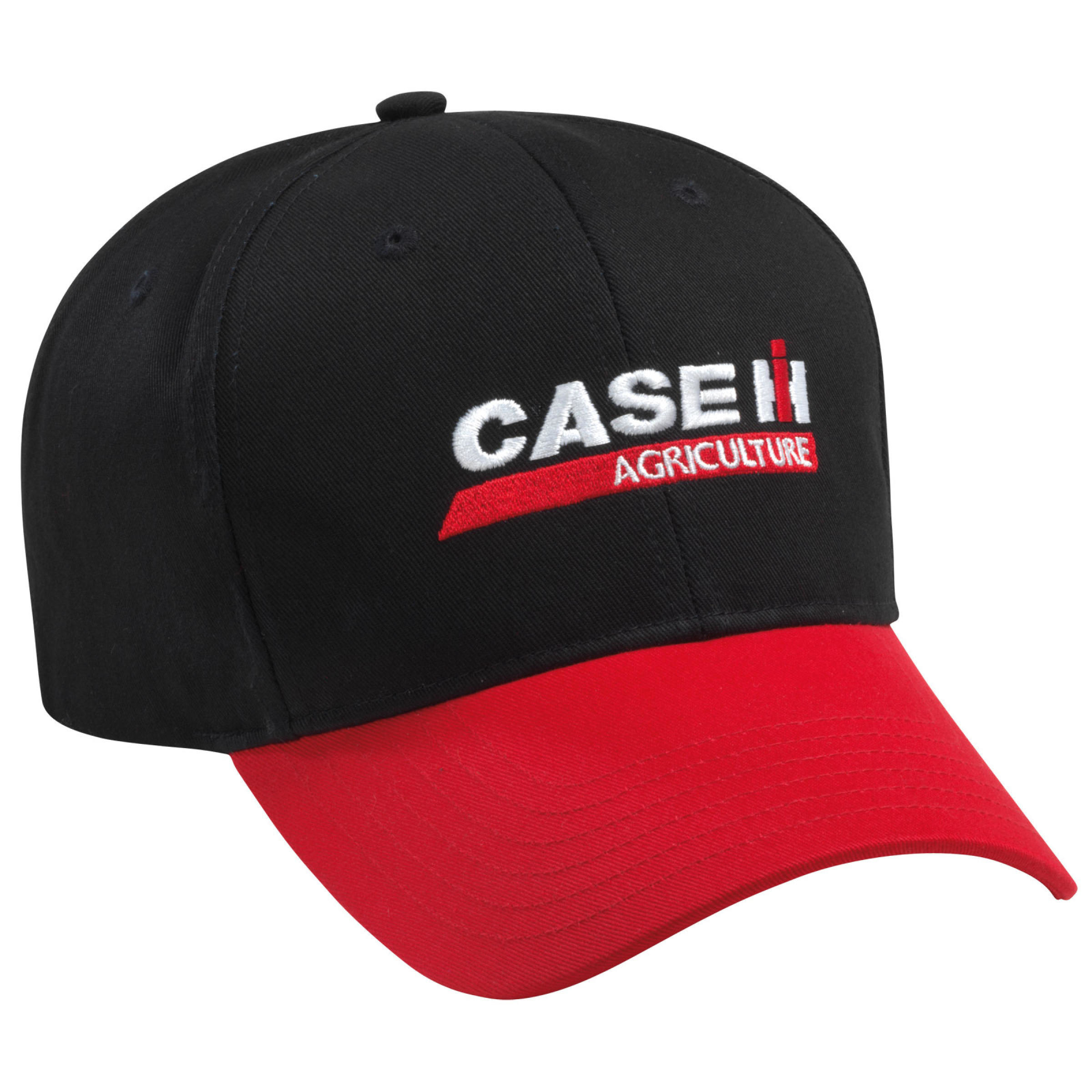 Apparel Collectibles #109437 Case IH Black Red Chino Cap