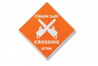 Norscot Outfitters #8403542 Stihl Chainsaw Crossing Sign