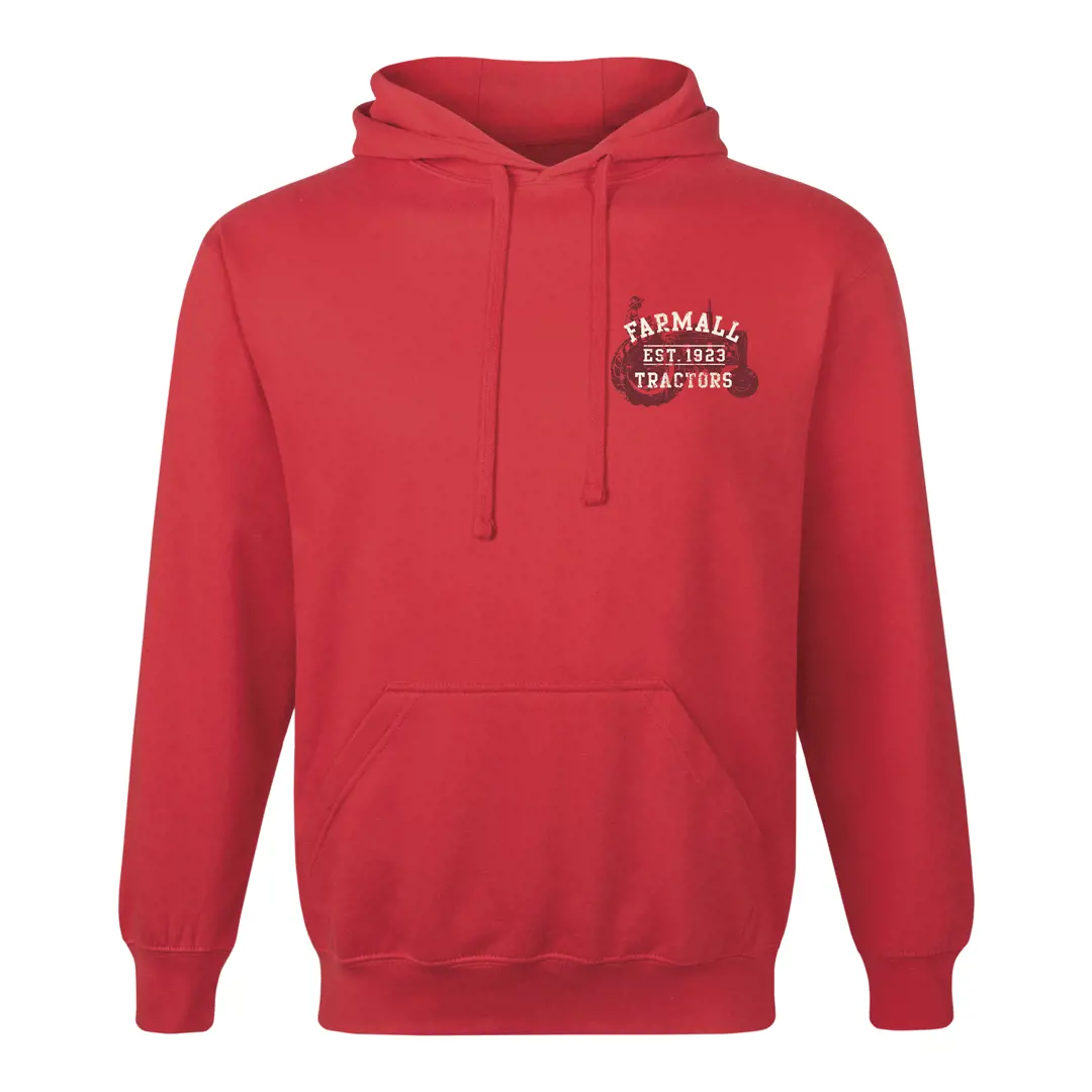 Image 1 for #D16578-G20052R Vintage Farmall Tractor Hoodie