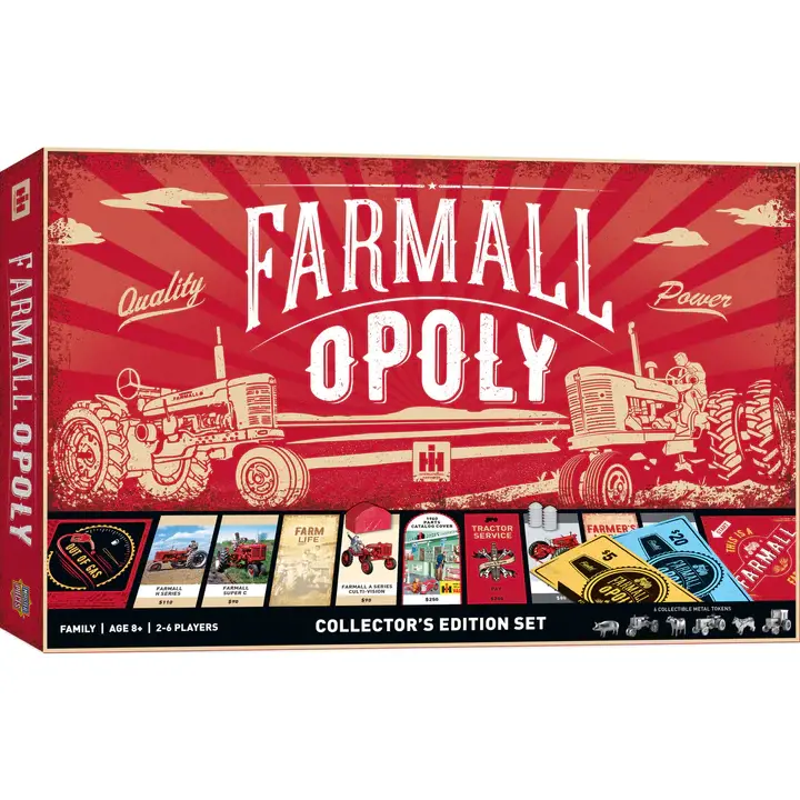Image 1 for #42301 Farmall Opoly Board Game