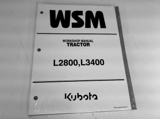 Kubota #9Y011-13194 L2800, L3400, L3700SU Shop Manual