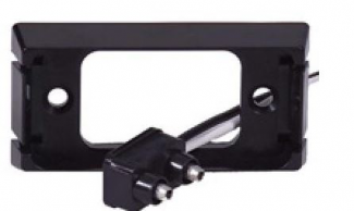 Maxxima Lighting #M20327 Black Base Mount Twin Lead for M20320