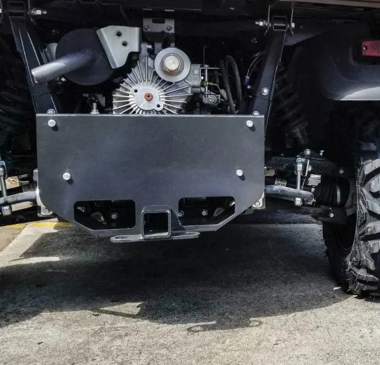 Image 1 for #HW-XSE SKID PLATE AND RECEIVER HITCH EXTENSION FOR THE KUBOTA RTV-X SERIES