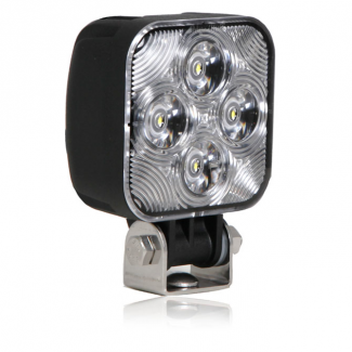 Maxxima Lighting #MWL-20 4 White LED Mini Square Work Light - 1000 Lumen 12/24VDC