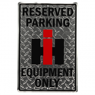 Collector Signs #8324 IH Reserved Parking Tin Sign
