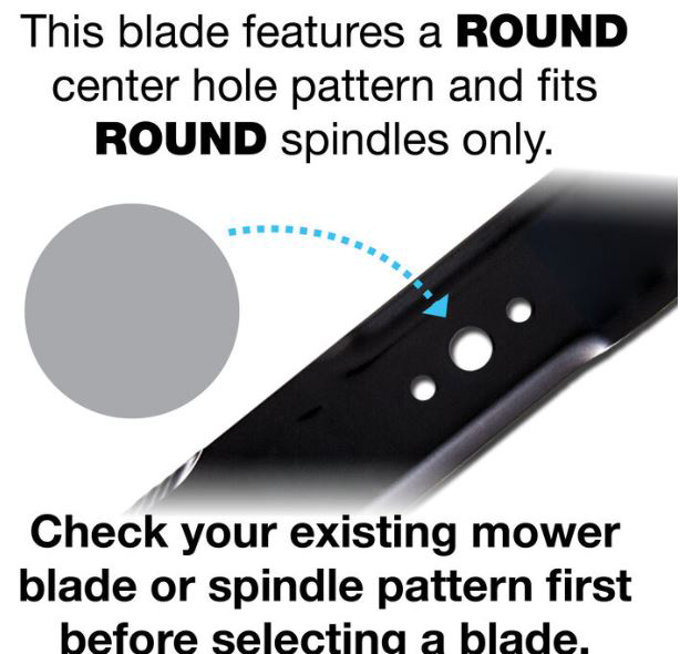 Cub Cadet 742P3013A HighLift Blade for 54inch Cutting Decks