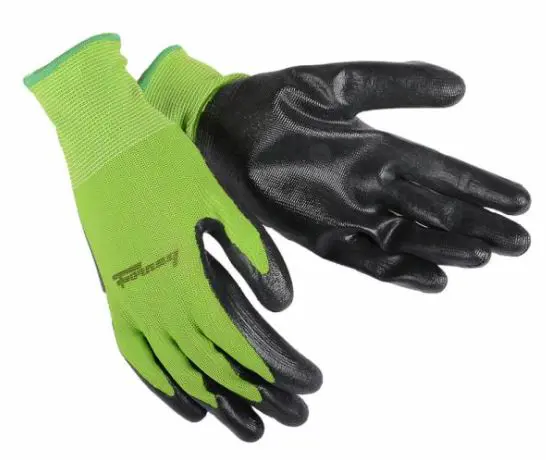 Image 2 for #F53223 Premium Nitrile Coated String Knit Gloves (Size L)