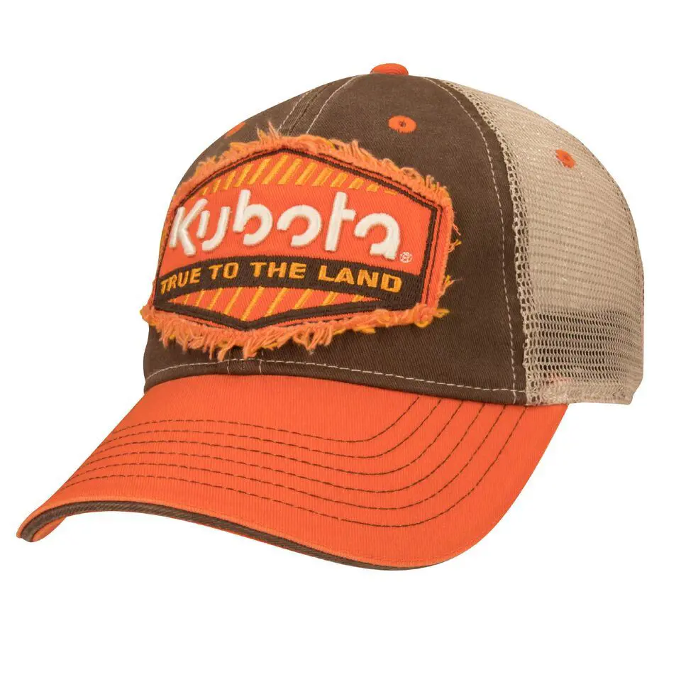 Image 1 for #KT17A-H45 Kubota Old School Faded Trucker Cap