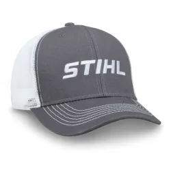 Stihl Gray & White Mesh Back Cap Part#8403027