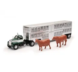 1:43 1953 Mack B-61 Livestock Truck W/ Cattles Part#SS-16116A