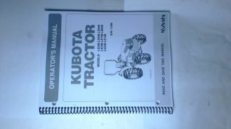 Kubota L3240/L3540/L3940/L4240/ L4740/ L5040 Owners Manual Part #TD170-19713