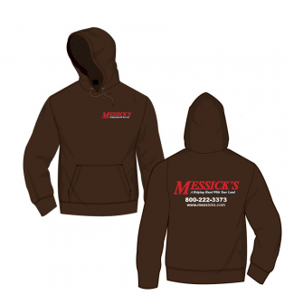 Apparel & Collectibles #g185dc Messick's Hoody Brown
