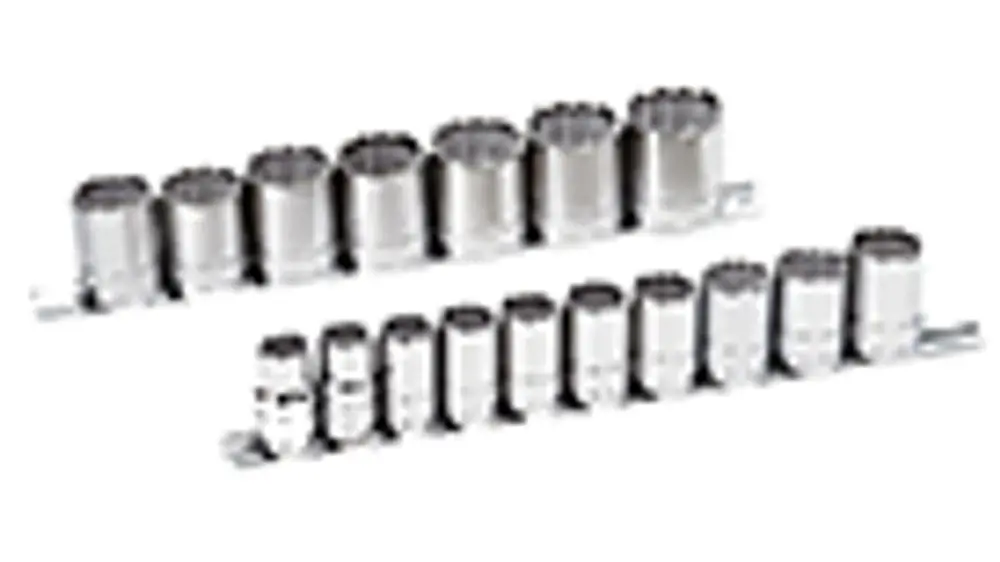 Image 2 for #SN30501A 12-Point Sockets - Metric 17 Piece Set