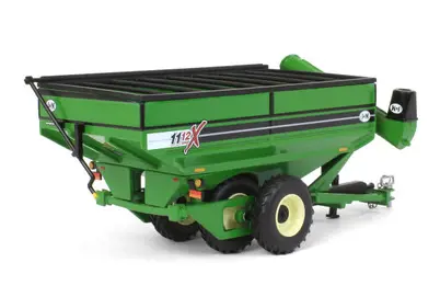 Image 3 for #JMM 020 1:64 J&M X1112 Grain Cart w/ Duals - Green
