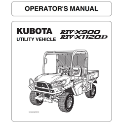 Kubota #K7591-73511 OM - RTV-X900,RT